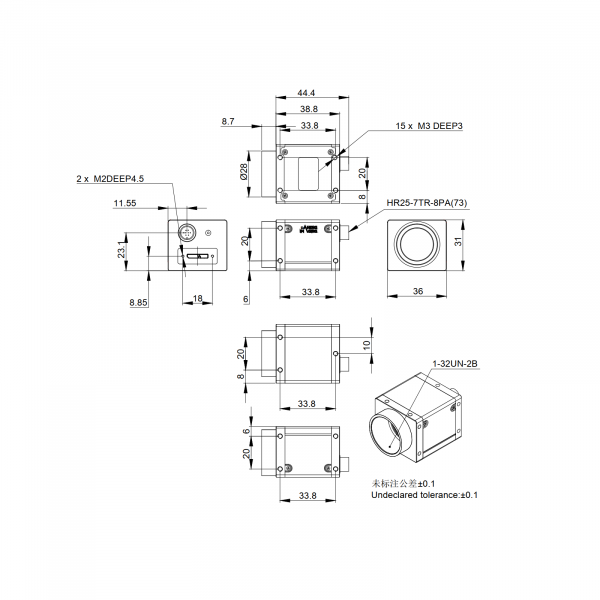 DAHENG Large sensor USB 3.0 industrial digital camera - Image 3
