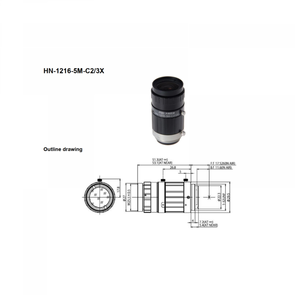 DAHENG Anti-Shock/Vibration Machine-Vision Lens - Image 2
