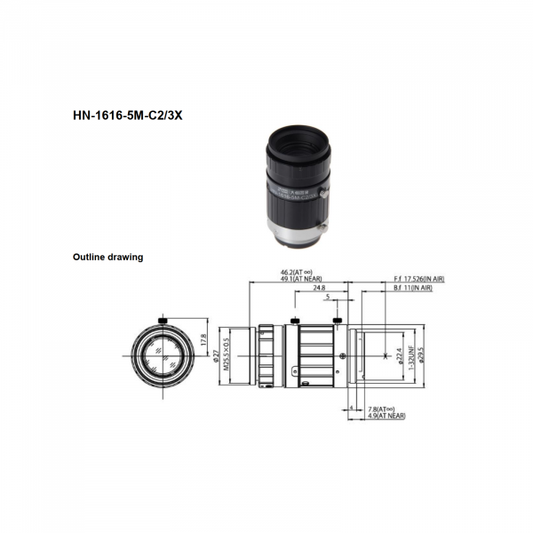 DAHENG Anti-Shock/Vibration Machine-Vision Lens - Image 2