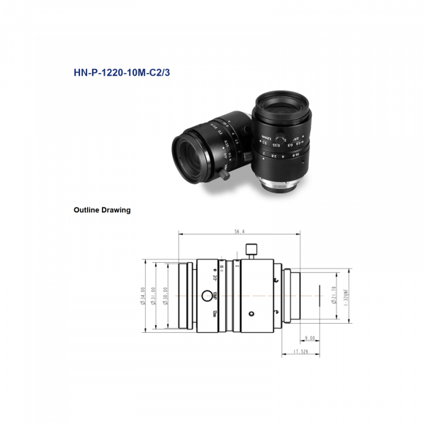 DAHENG Ultra-Low Distortion Machine-Vision Lens - Image 4