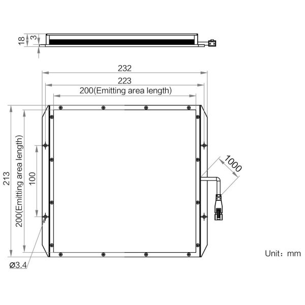 HIKROBOT Light Source, Flat Type - Image 2