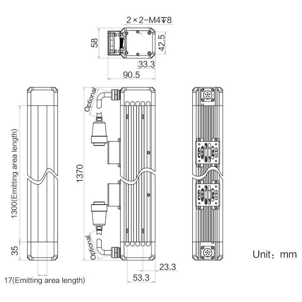 HIKROBOT Light Source, Line Type - Image 2