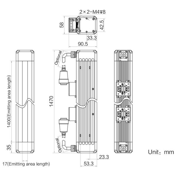 HIKROBOT Light Source, Line Type - Image 2