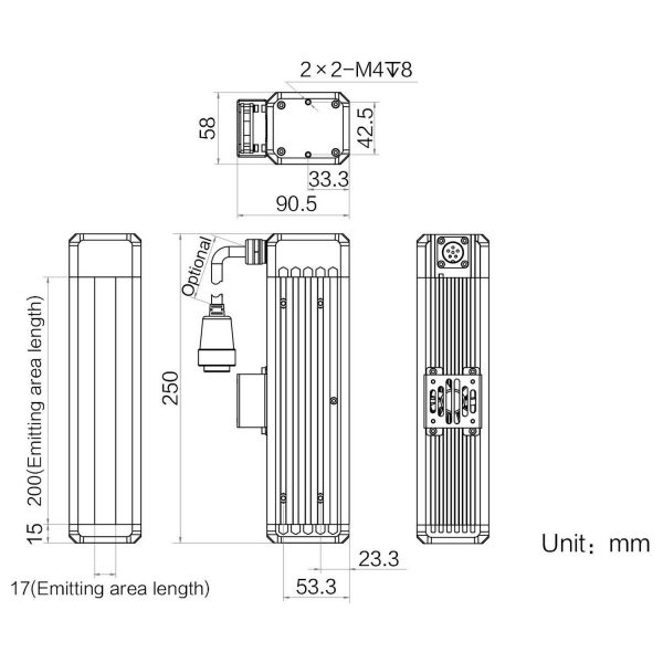 HIKROBOT Light Source, Line Type - Image 2