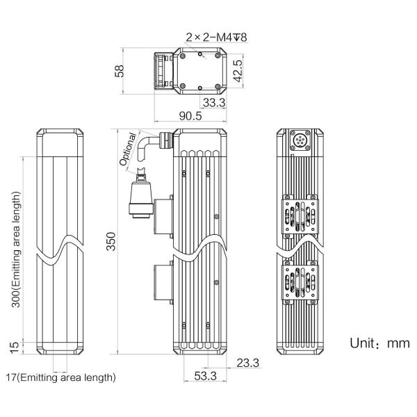 HIKROBOT Light Source, Line Type - Image 2