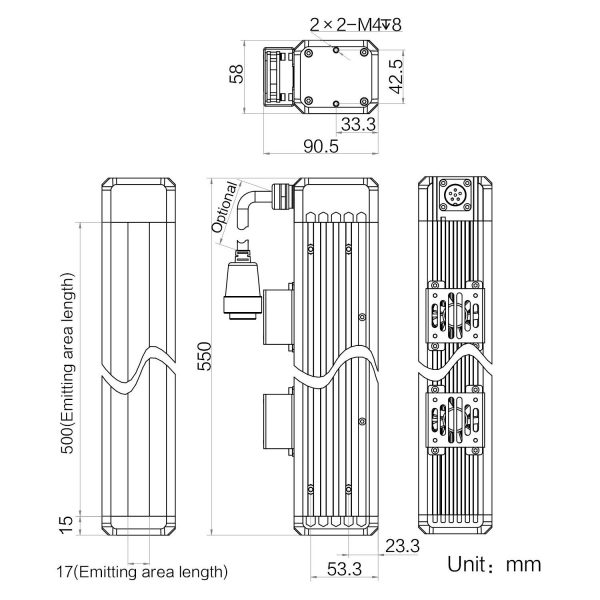 HIKROBOT Light Source, Line Type - Image 2