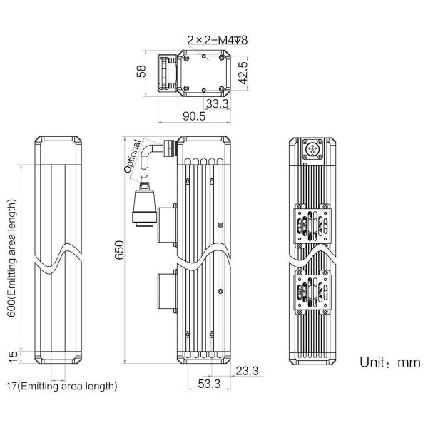 HIKROBOT Light Source, Line Type - Image 2