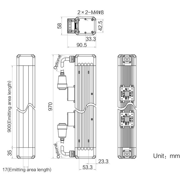 HIKROBOT Light Source, Line Type - Image 2