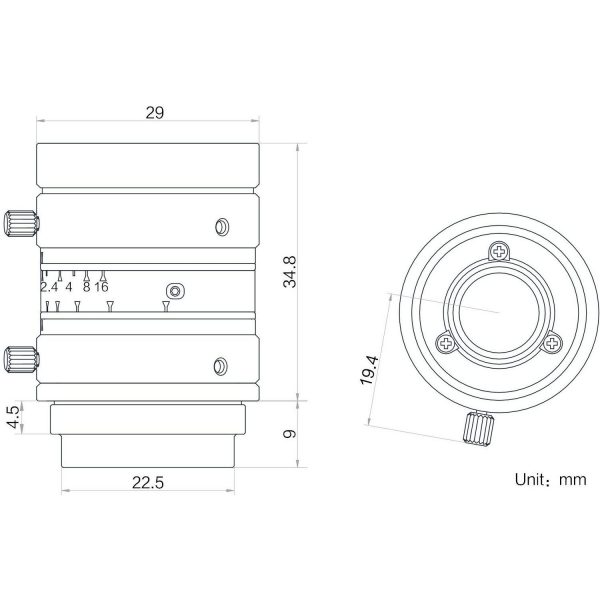 HIKROBOT Lens, FA Series, HF - Image 2
