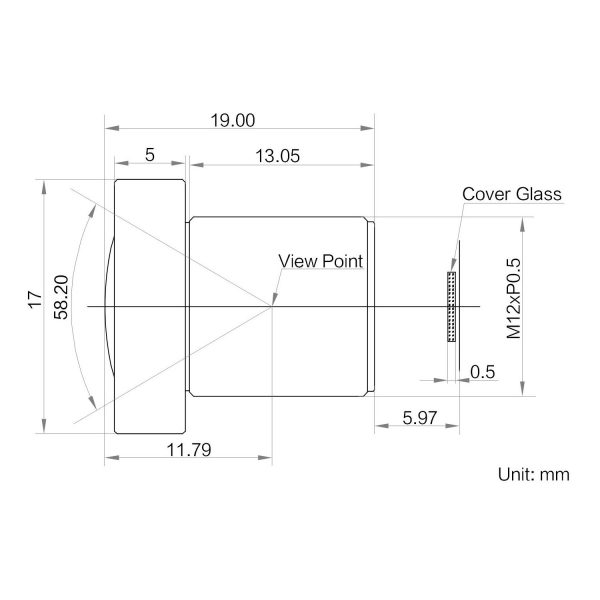 HIKROBOT Lens, M12 Series HF - Image 2