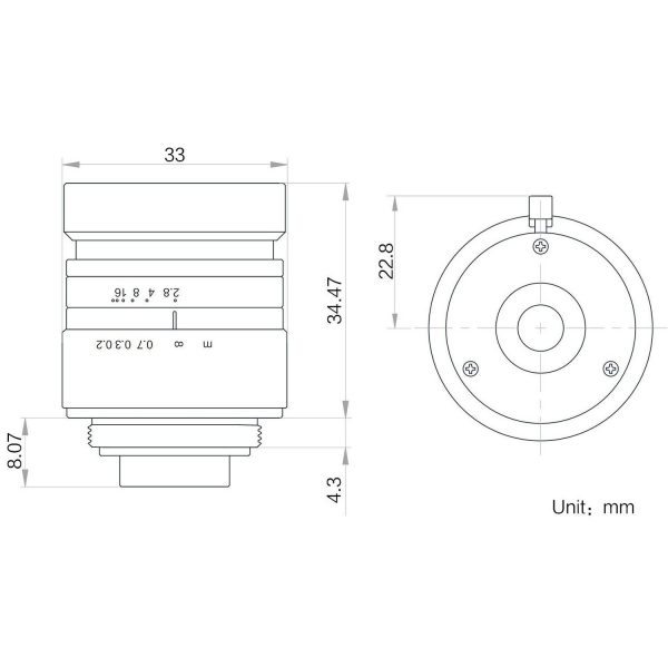 HIKROBOT Lens, FA Series, HF - Image 2