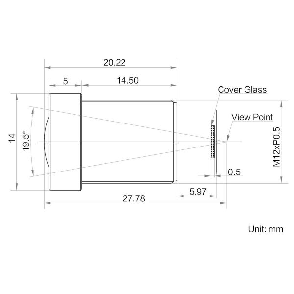 HIKROBOT Lens, M12 Series HF - Image 2