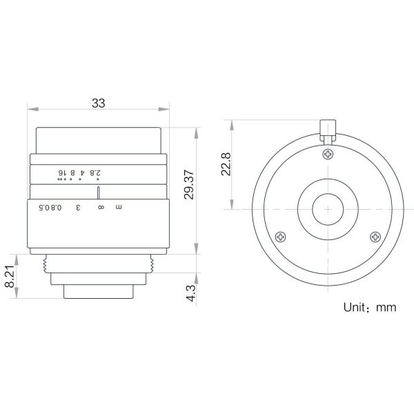 HIKROBOT Lens, FA Series, HF - Image 2