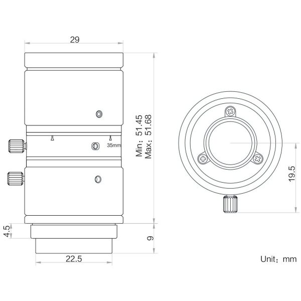 HIKROBOT Lens, FA Series, HF - Image 2