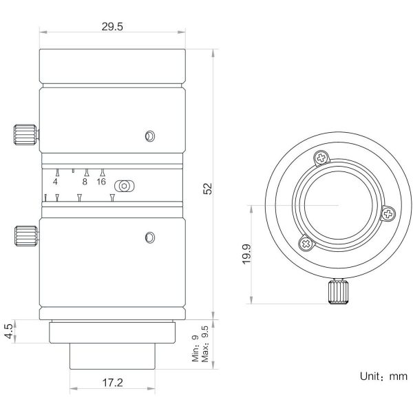 HIKROBOT Lens, FA Series, HF - Image 2