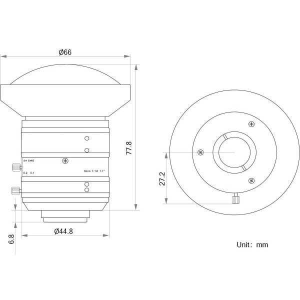 HIKROBOT Lens, FA Series, KF - Image 2