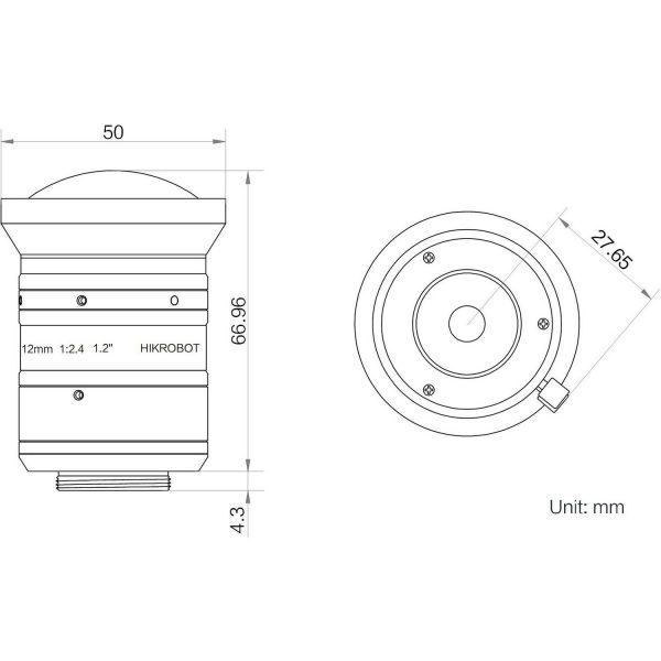 HIKROBOT Lens, FA Series, KF - Image 2