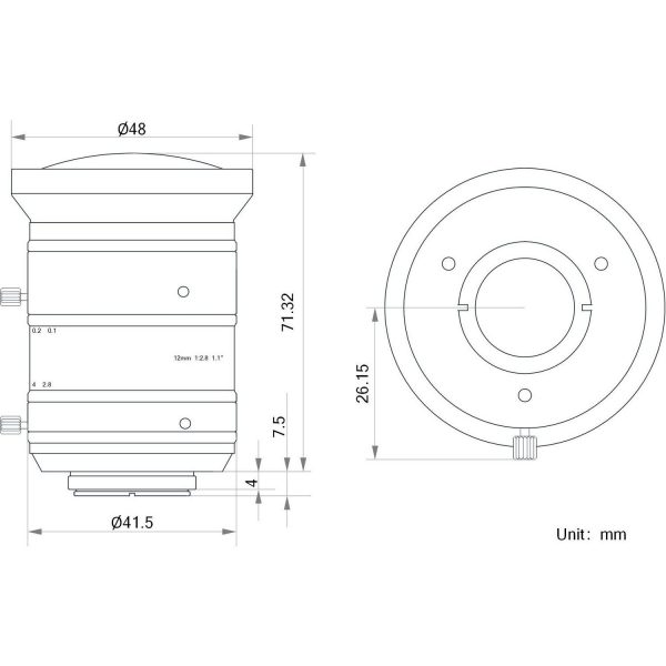 HIKROBOT Lens, FA Series, KF - Image 2