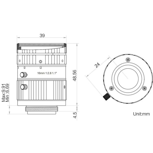 HIKROBOT Lens, FA Series, KF - Image 2