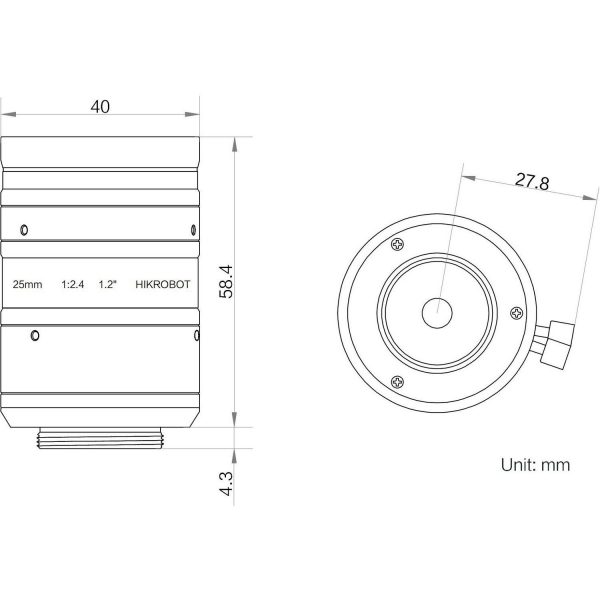 HIKROBOT Lens, FA Series, KF - Image 2