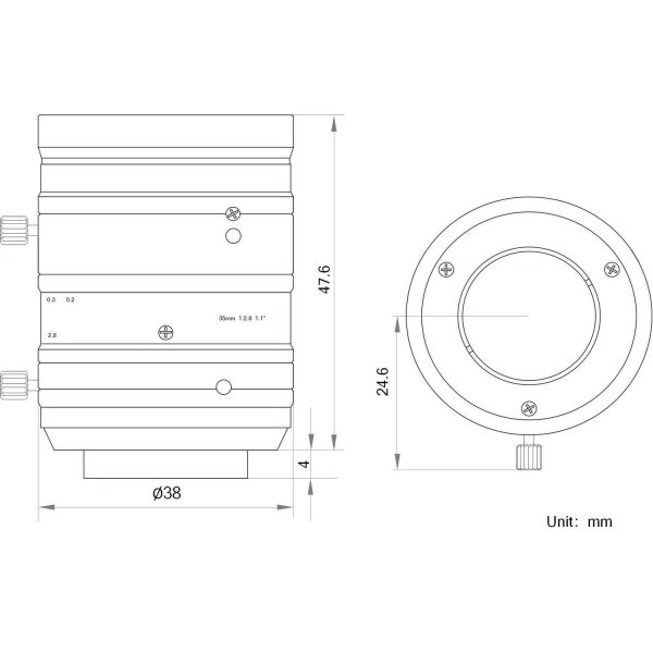HIKROBOT Lens, FA Series, KF - Image 2