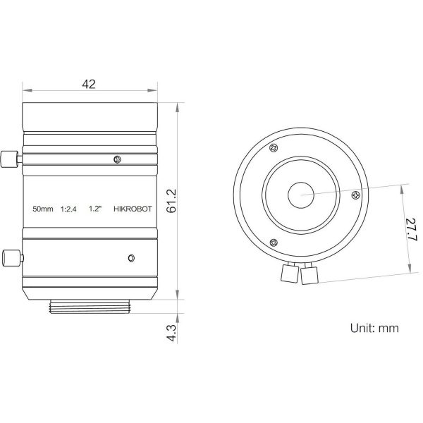 HIKROBOT Lens, FA Series, KF - Image 2