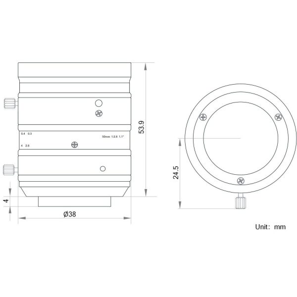 HIKROBOT Lens, FA Series, KF - Image 2