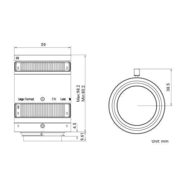 HIKROBOT Lens, FA Series, LF - Image 2