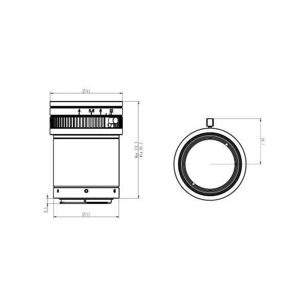 HIKROBOT Lens, FA Series, LF - Image 2