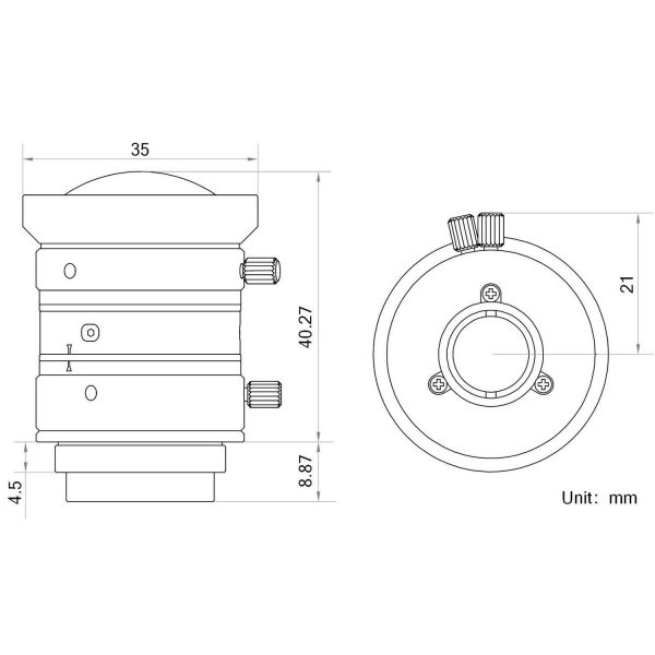 HIKROBOT Lens, FA Series, MF - Image 2