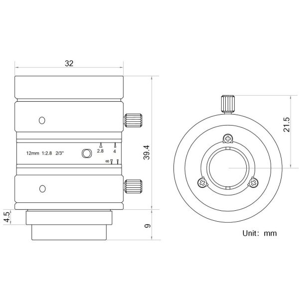 HIKROBOT Lens, FA Series, MF - Image 2