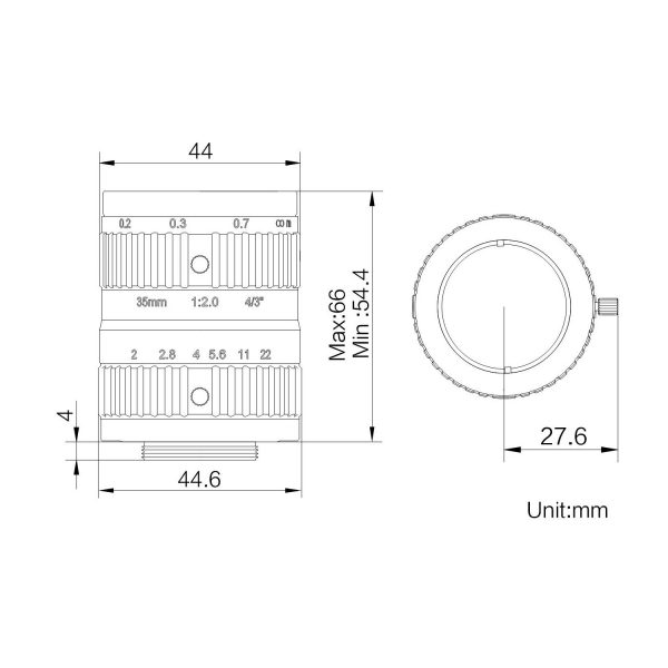 HIKROBOT Lens, FA Series, SA - Image 2