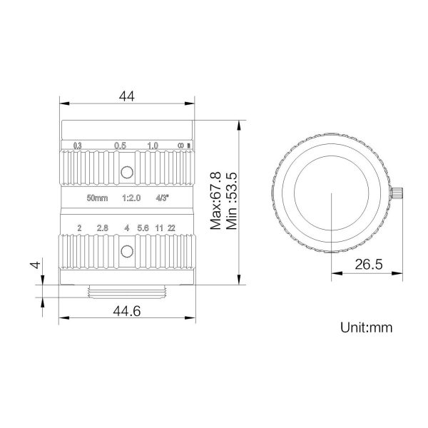 HIKROBOT Lens, FA Series, SA - Image 2