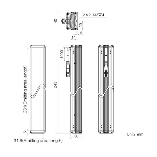 HIKROBOT Light Source, Bar Type - Image 2