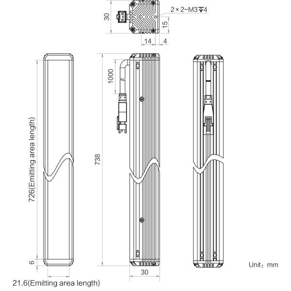 HIKROBOT Light Source, Bar Type - Image 2