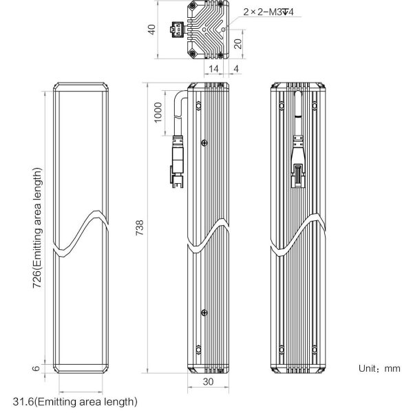HIKROBOT Light Source, Bar Type - Image 2