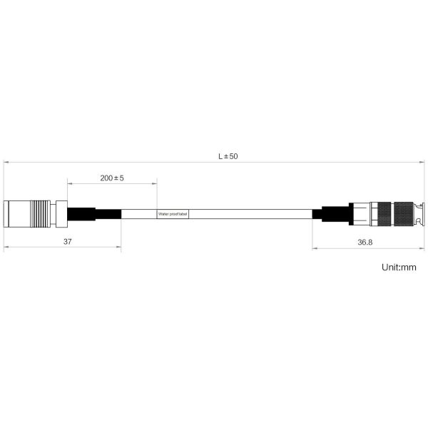 HIKROBOT Data Cable, COAXPRESS, DIN to HD-BNC, single core, 3m, Flexible - Image 2