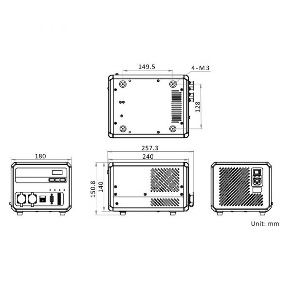 HIKROBOT Light Controller, Digital, constant voltage, Input: 24VDC, Output: 48W/24VDC, Channels: 2, DB9F - Image 2